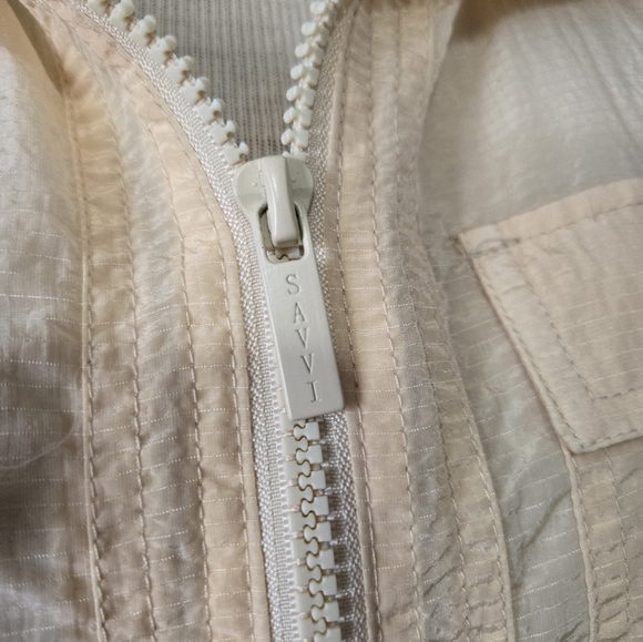 Savvi Butter Yellow Lightweight Anorak Jacket. Size Small - Picture 5 of 14